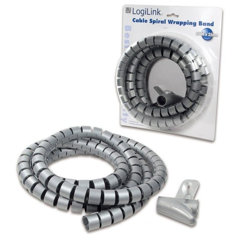 Opaska spiralna do kabli 2,5m / 25mm LogiLink