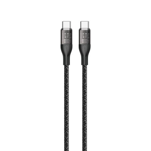 Przewód kabel do szybkiego ładowania USB-C 120W 1m szary DUDAO