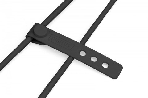 Kabel połączeniowy silikonowy USB-A - USB-C, USB 2.0 60W, 0,5m Czarny Digitus