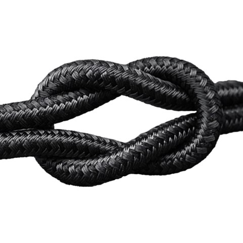 Kabel przewód w oplocie USB-C - iPhone Lightning 30W 1.2m - czarny DUDAO