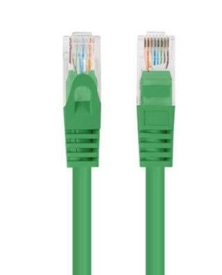 Patchcord kat.5e UTP 1m zielony 10-pak PCU5-20CC-01 Lanberg