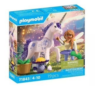 Zestaw z figurką Princess Magic 71843 Jednorożec do kolekcjonowania Lucky Lavender z wróżką Playmobil