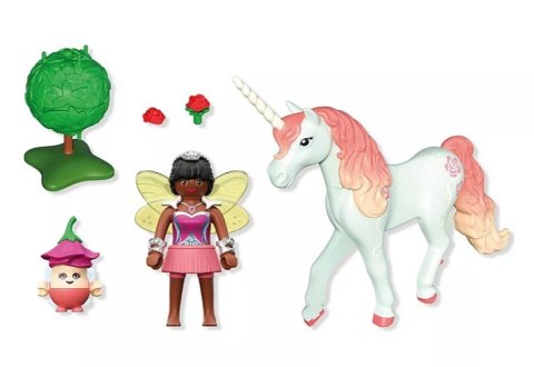 Zestaw z figurkami Princess Magic 71841 Jednorożec do kolekcjonowania SkyRose z wróżką Playmobil
