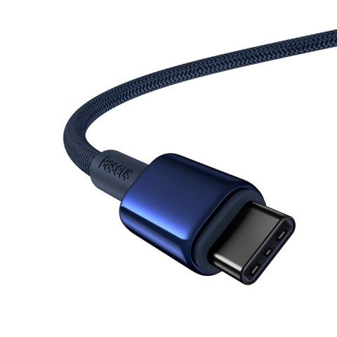 Kabel przewód Tungsten Gold USB-C - USB-C 100W 1m - granatowy BASEUS