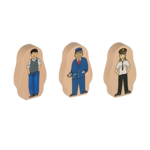 Kolejka drewniana pociąg lokomotywa miasto 69 elementów Kik Sp. z o. o. Sp. k.