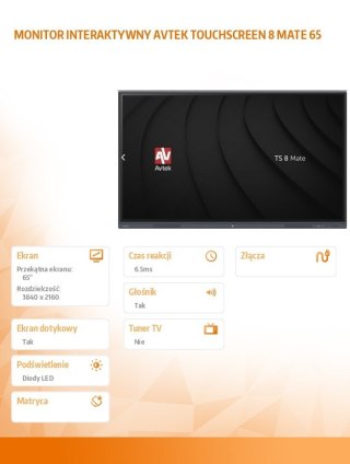 Monitor TS 8 MATE 65 Avtek