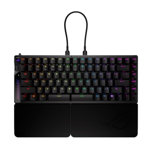 Klawiatura ROG Falcata M703 BT/RF/USB-C/Aura/Czarna Asus