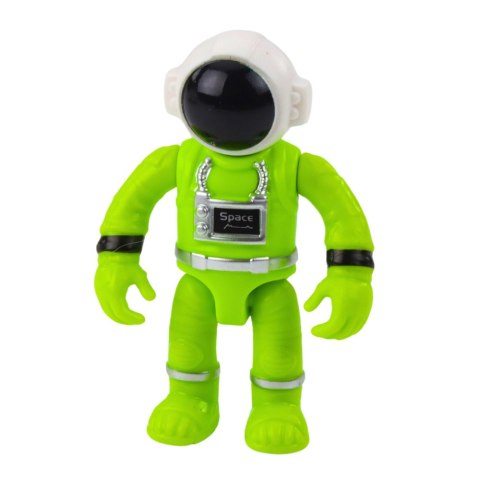 Statek Kosmiczny Ufo Figurka Astronauty Światła Dźwięki Zielony LEAN Toys