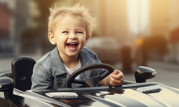 Rozwój koordynacji ruchowej dziecka dzięki samochodom na akumulator